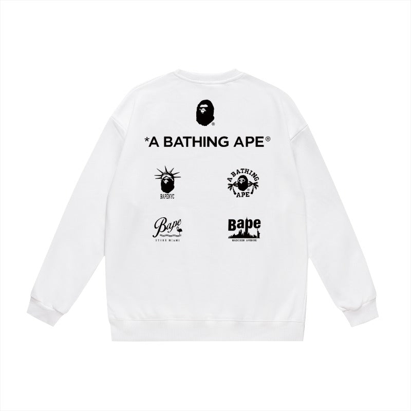 Bathing ape Crew neck sweatshirt