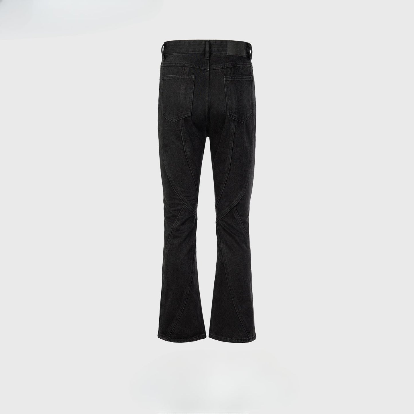 MIJKO Men Vintage Pants MIJKO Women's Slim-Fit Pants Spliced Zipper Pull Jeans