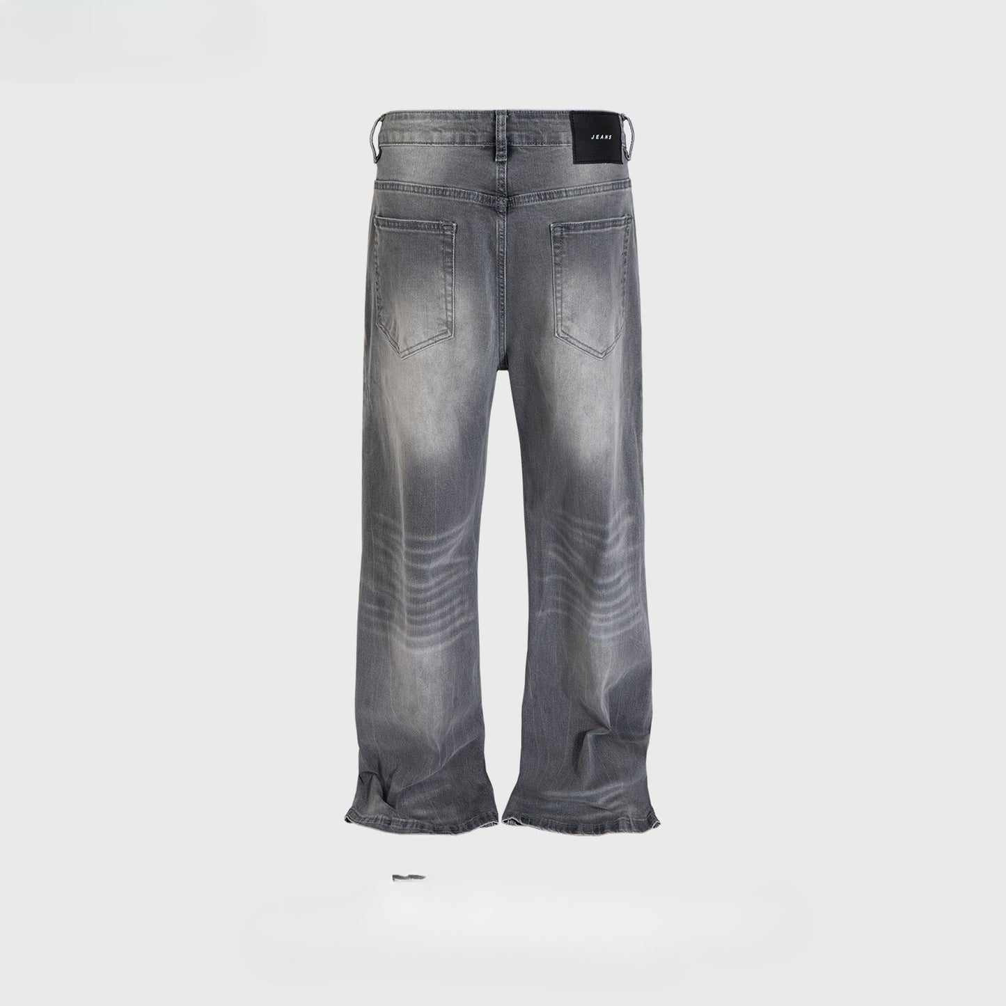 MIJKO Men's Vintage Pants MIJKO Washed Old Trousers Men's and Women's Jeans