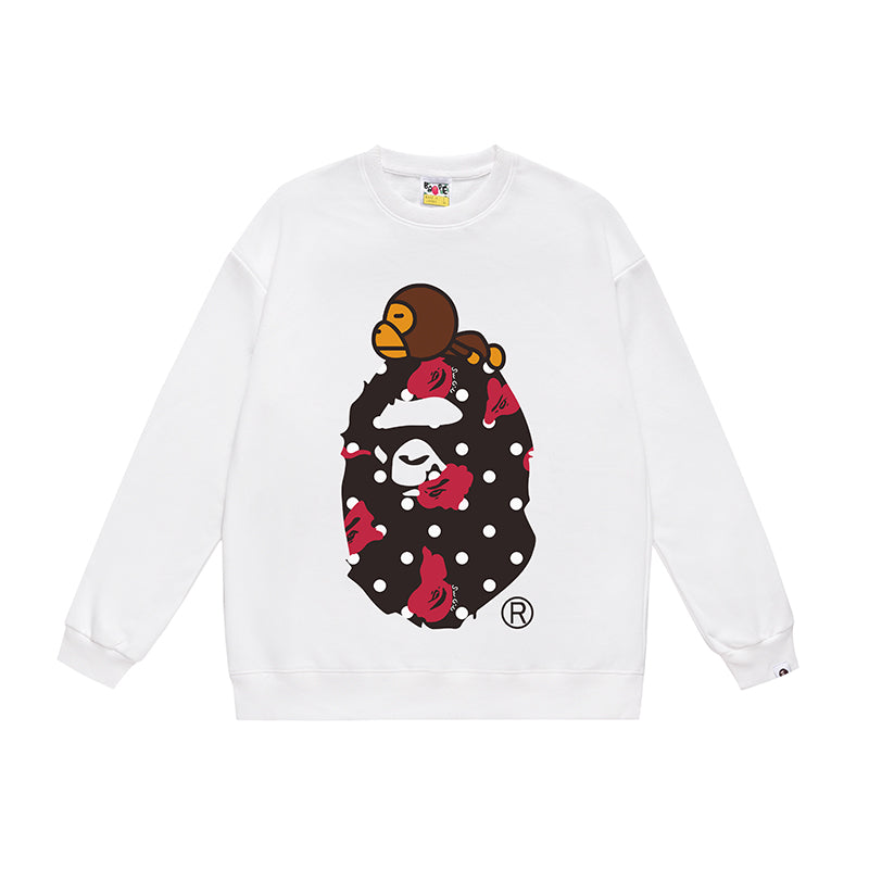 Bathing ape Crew neck sweatshirt
