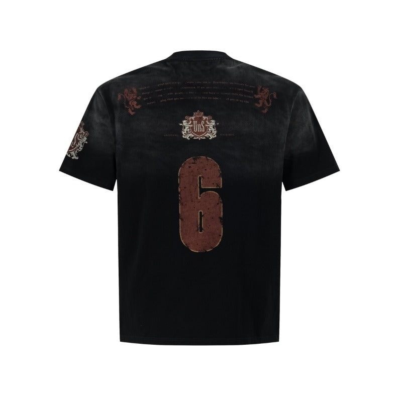 Mens T Shirts Summer Hand Spray Dirty