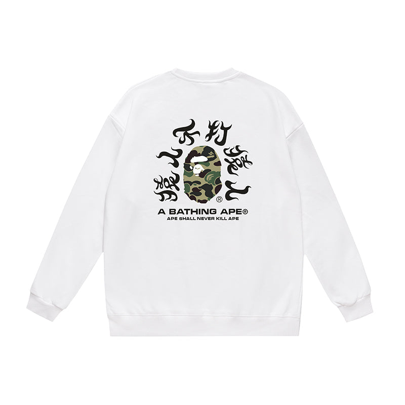 Bathing ape Crew neck sweatshirt