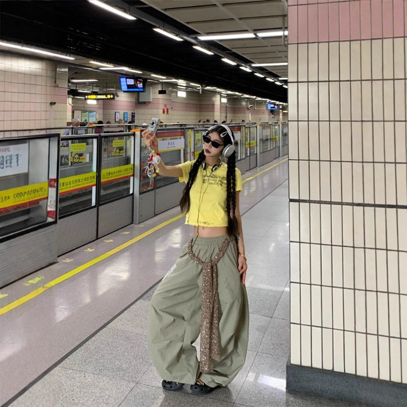 Women casual pant loose summer