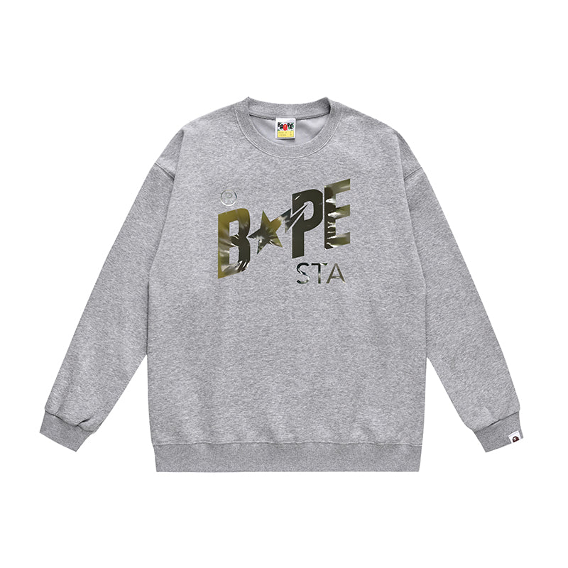 Bathing ape Crew neck sweatshirt