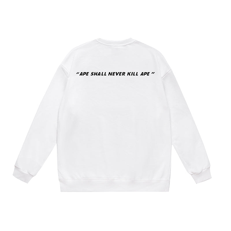 Bathing ape Crew neck sweatshirt
