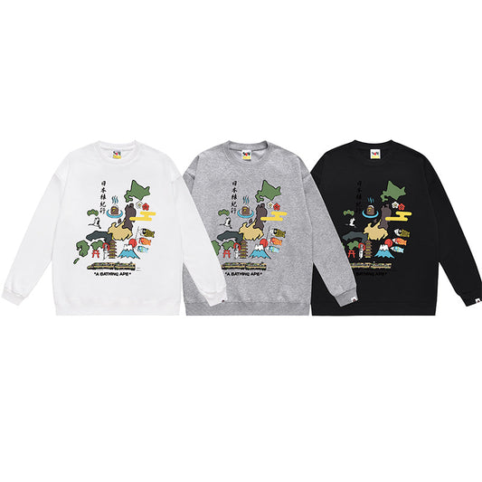 Bathing ape Crew neck sweatshirt