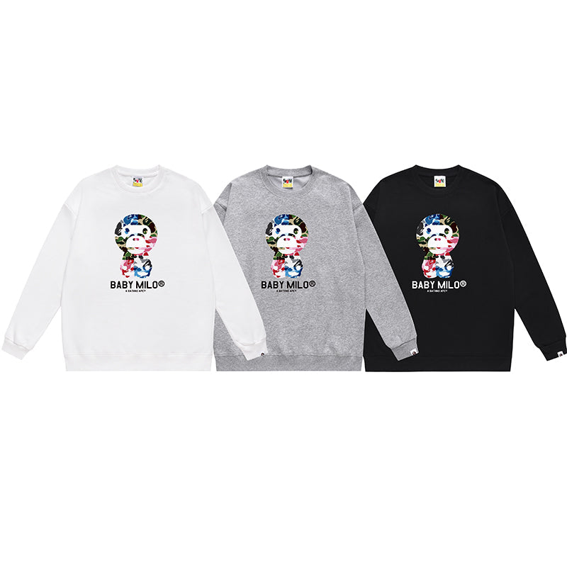 Bathing ape Crew neck sweatshirt