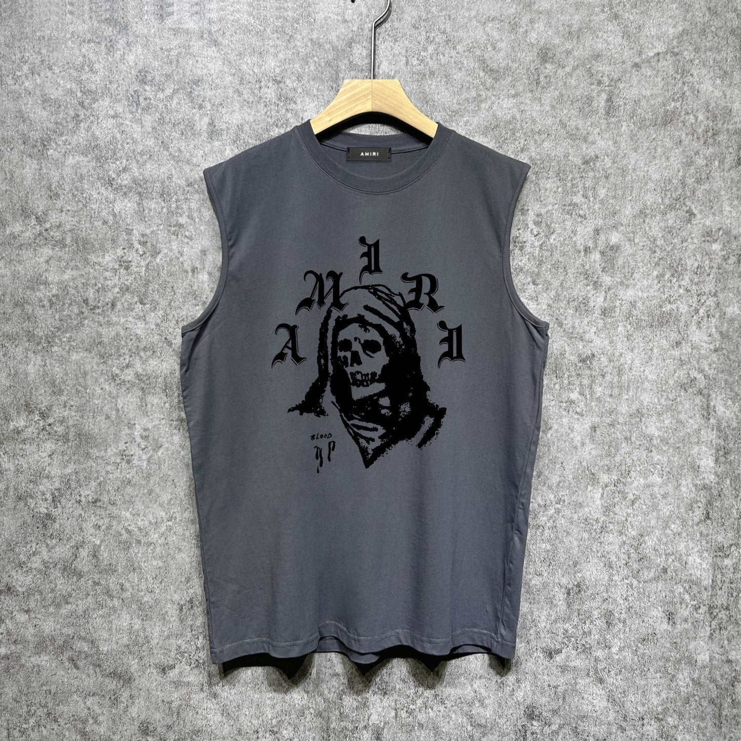 Amiri tank top bandana skull print