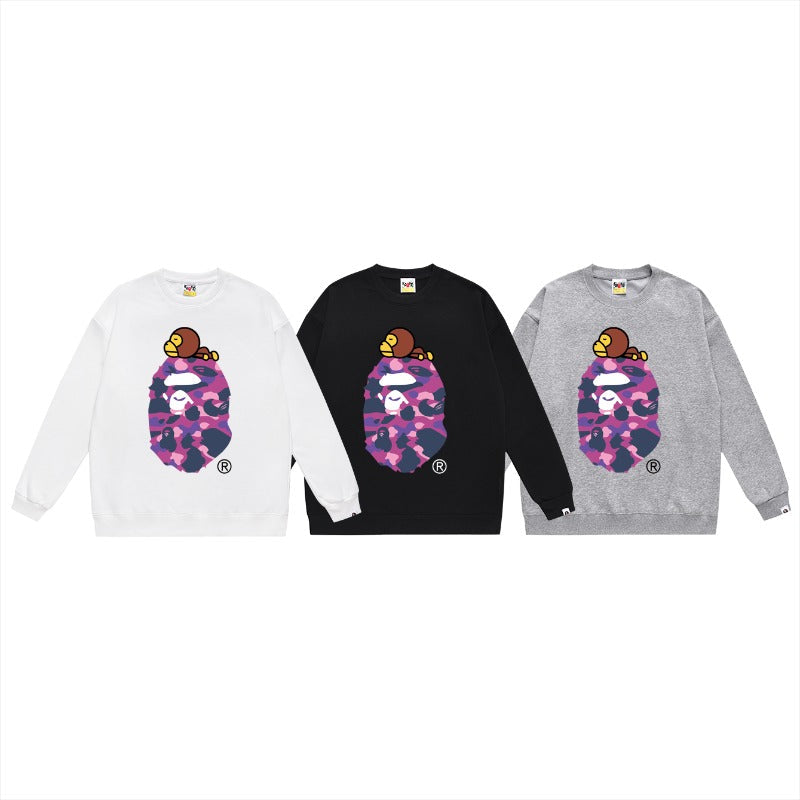 Bathing ape Crew neck sweatshirt