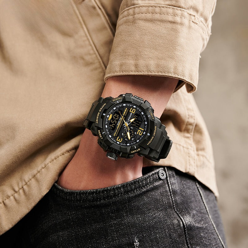 Men's Watches luminous waterproof alarm clock