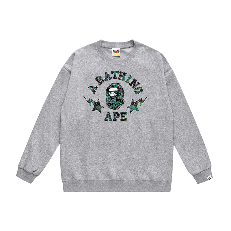 Bathing ape Crew neck sweatshirt