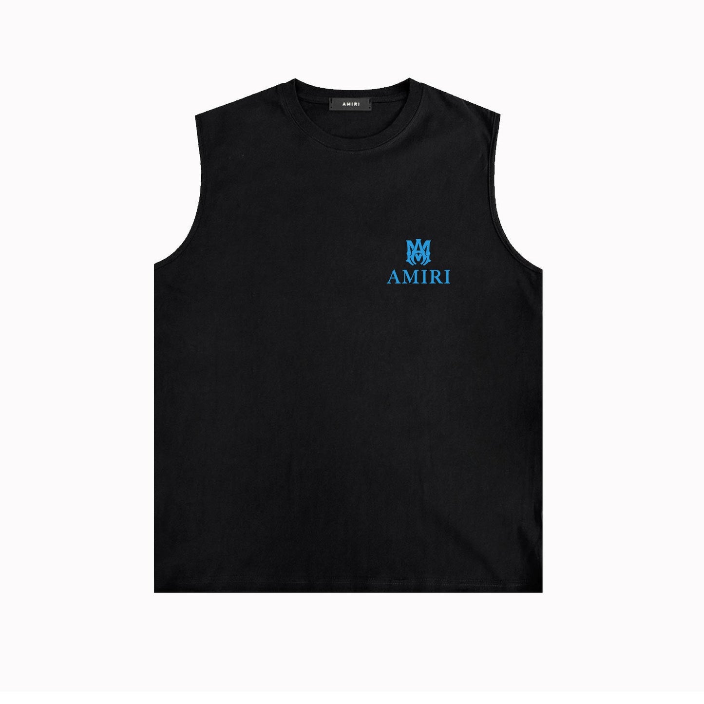 Amiri tank top small spider letter horizontal stripprinting