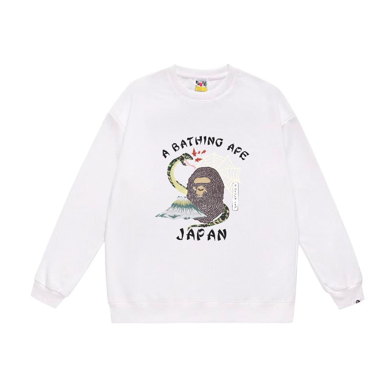 Bathing ape Crew neck sweatshirt