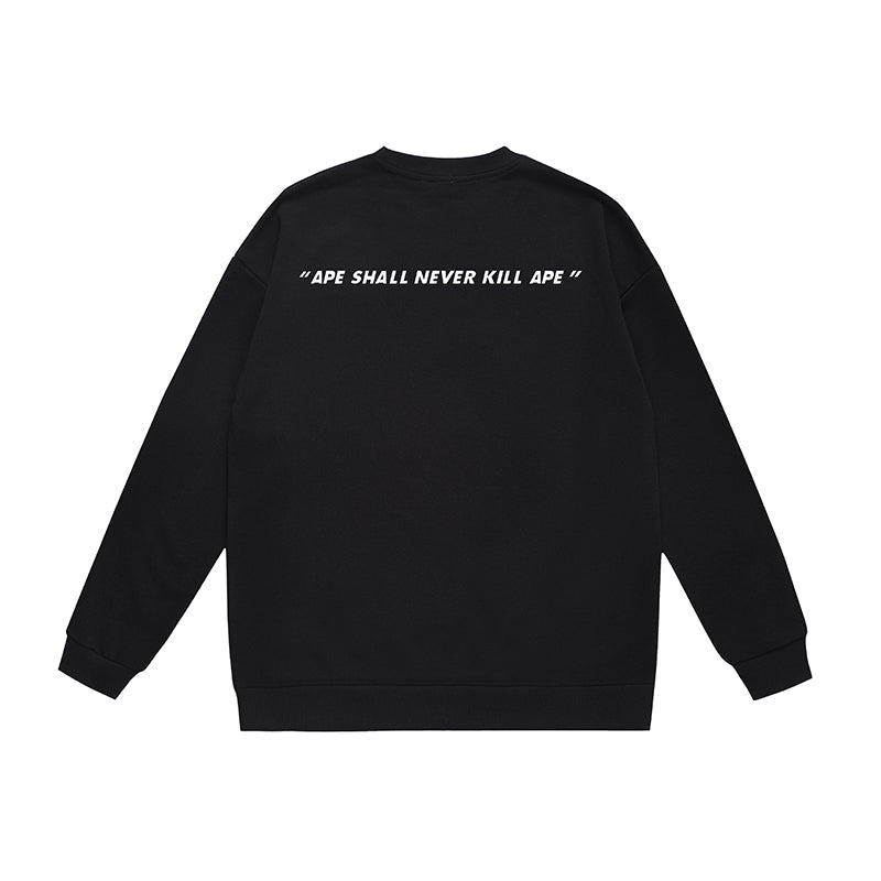 Bathing ape Crew neck sweatshirt