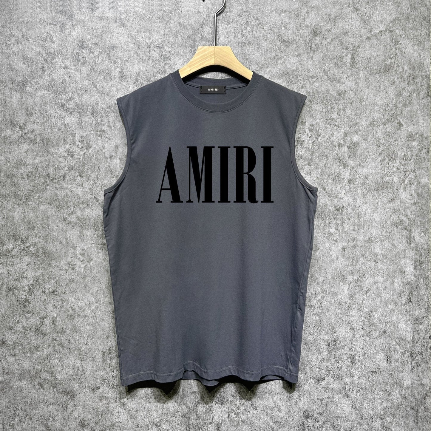 Amiri tank top big classic letterprinting