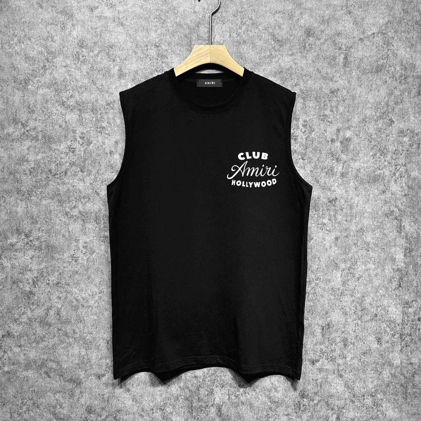 Amiri tank top hollywood club printing