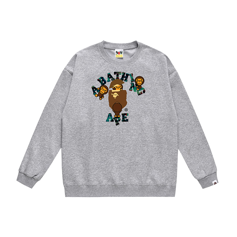 Bathing ape Crew neck sweatshirt