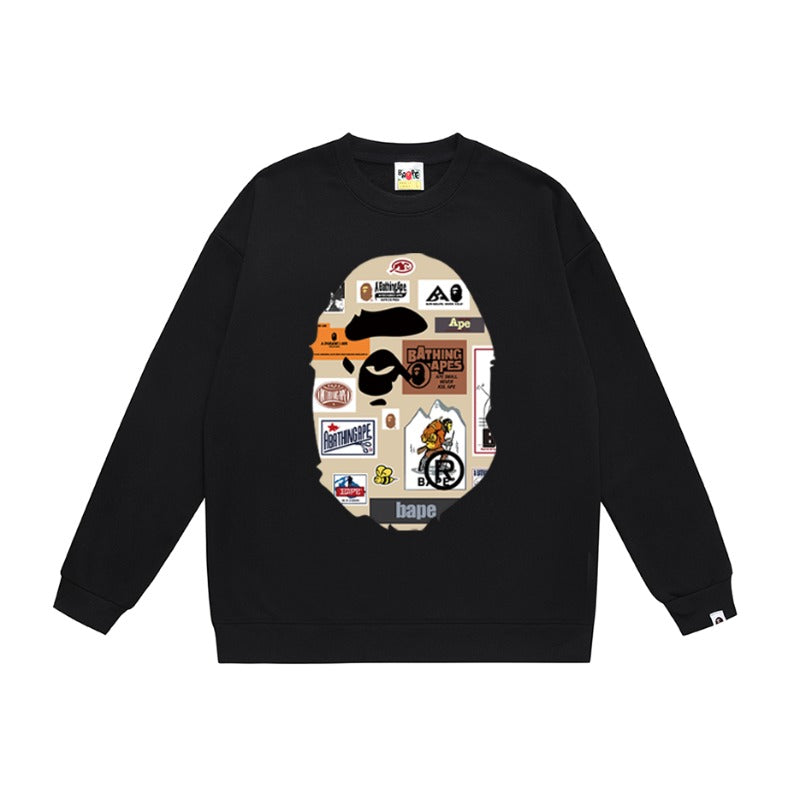 Bathing ape Crew neck sweatshirt