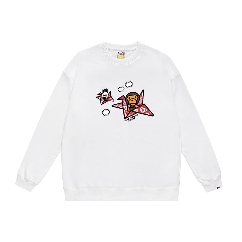 Bathing ape Crew neck sweatshirt