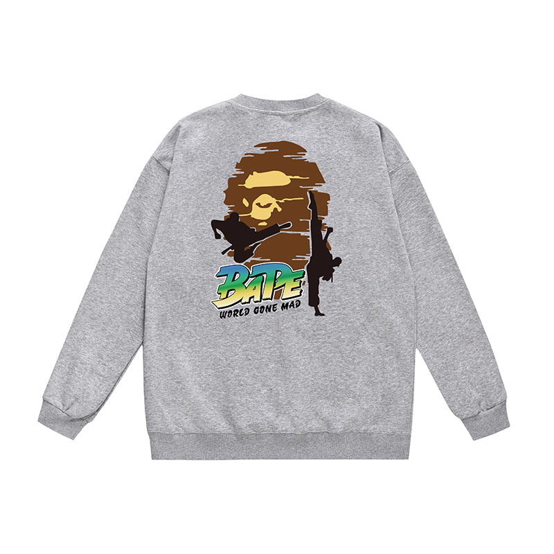 Bathing ape Crew neck sweatshirt