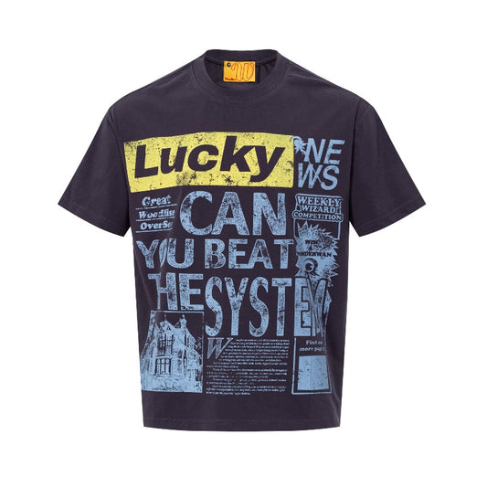 Men's t-shirts: wt american street style, unisex, premium summer letter graphic design, men's crew neck, relaxed fit, short sleeve t-shirt