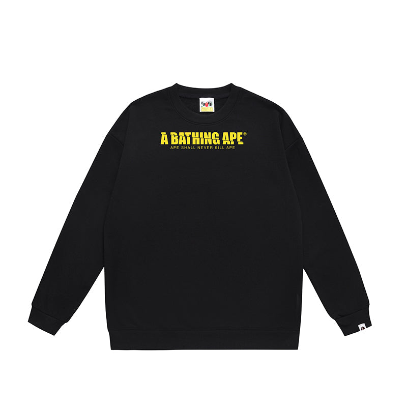 Bathing ape Crew neck sweatshirt