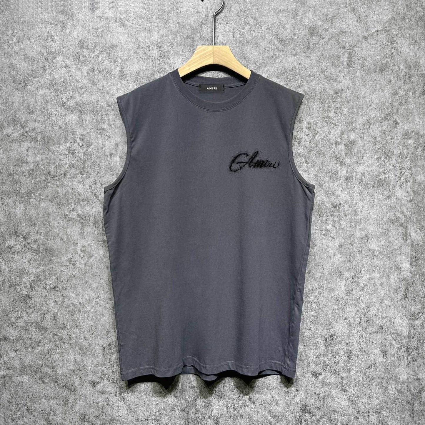 Amiri tank top gypsophila printing