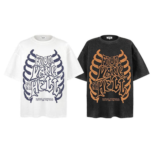 Mens T Shirts Loose Casual Short Sleeves