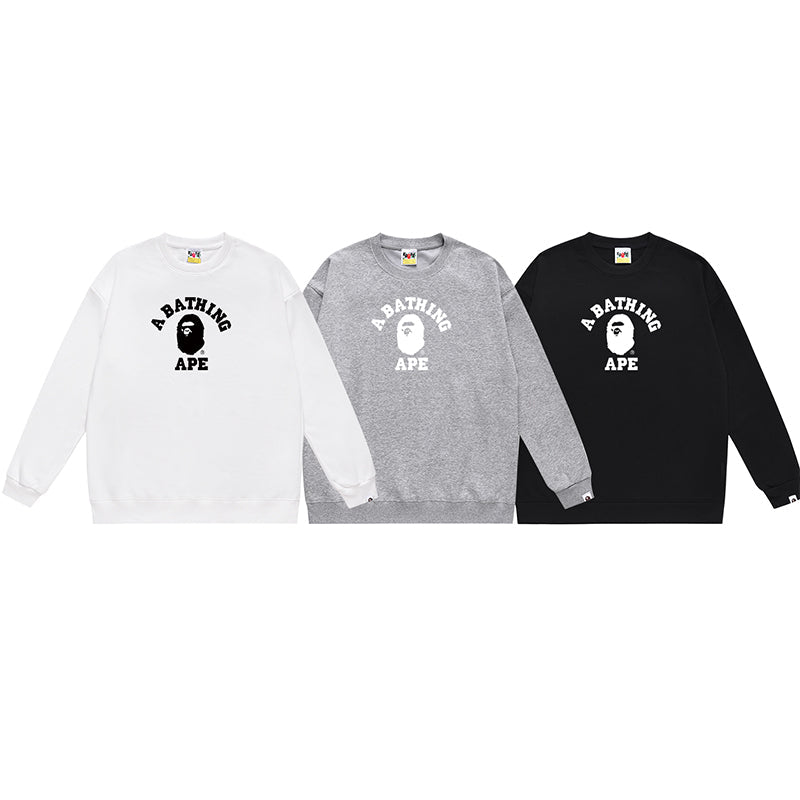 Bathing ape Crew neck sweatshirt