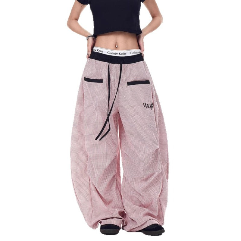 Women casual pants summer thin quick-drying loose