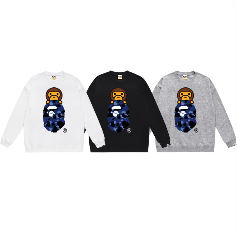 Bathing ape Crew neck sweatshirt