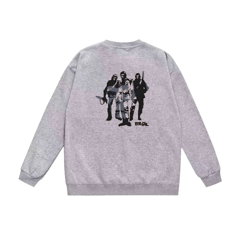 Bathing ape Crew neck sweatshirt