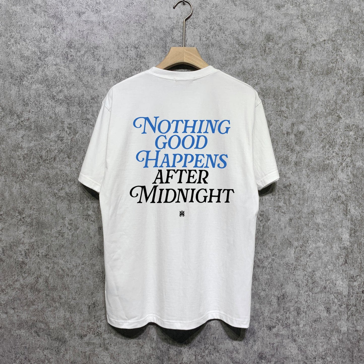 Amiri t shirts earth letter printing short sleeve