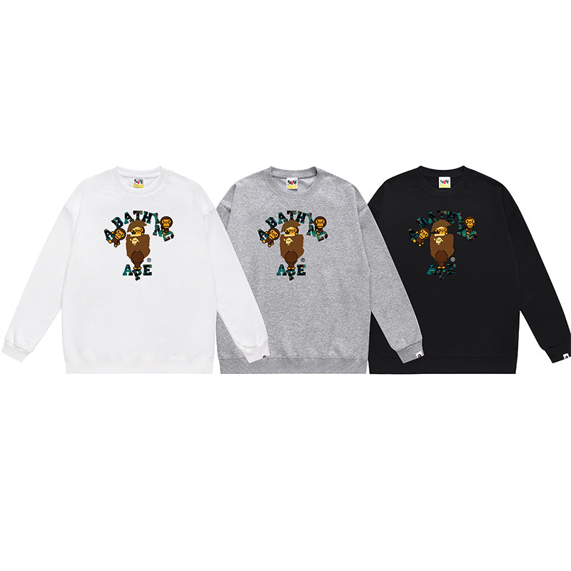 Bathing ape Crew neck sweatshirt
