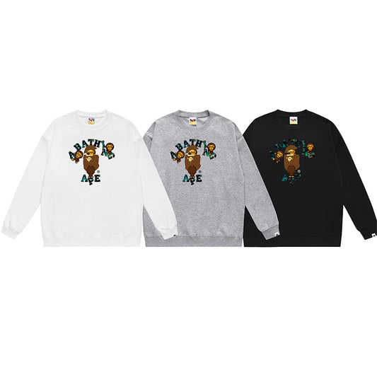 Bathing ape Crew neck sweatshirt