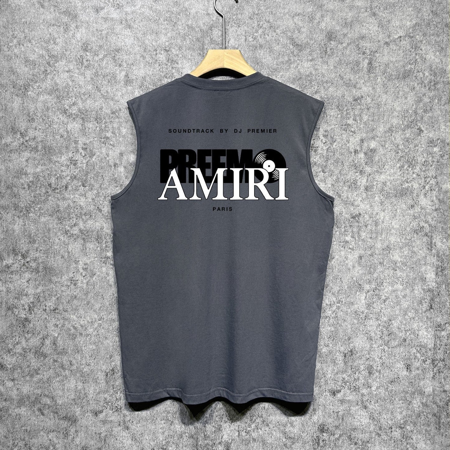 Amiri tank top six-pointed star printing