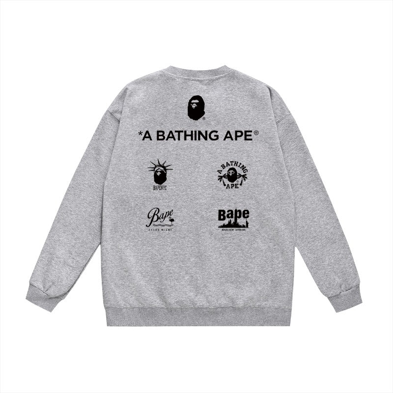 Bathing ape Crew neck sweatshirt