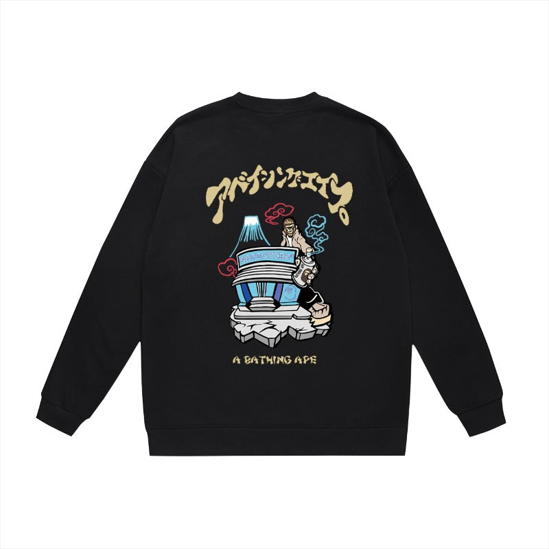 Bathing ape Crew neck sweatshirt