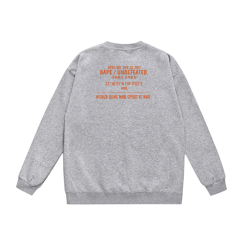 Bathing ape Crew neck sweatshirt