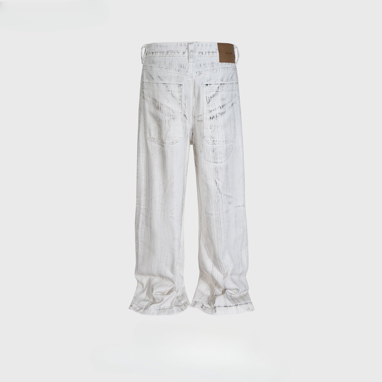 MIJKO Men's Vintage Pants MIJKO Design Trousers Men's and Women's Straight Jeans