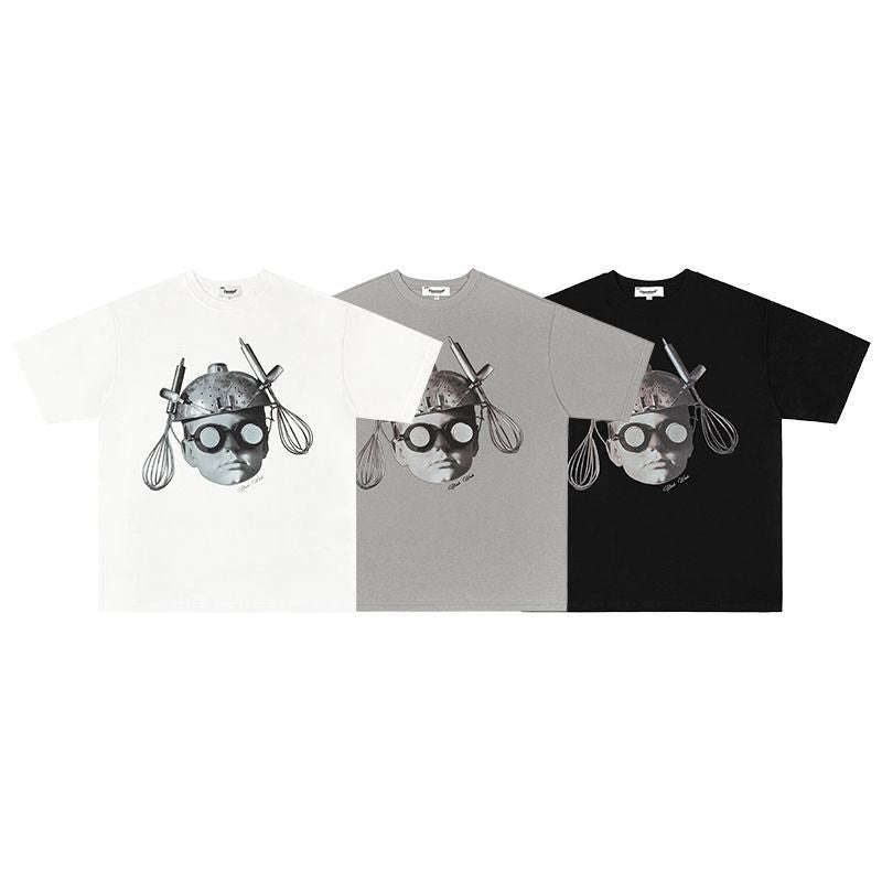 Mens T Shirts Loose Couple Casual Short Sleeves