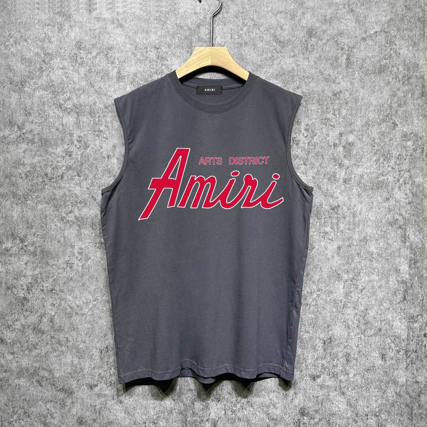 Amiri tank top stroke pure letterprinting