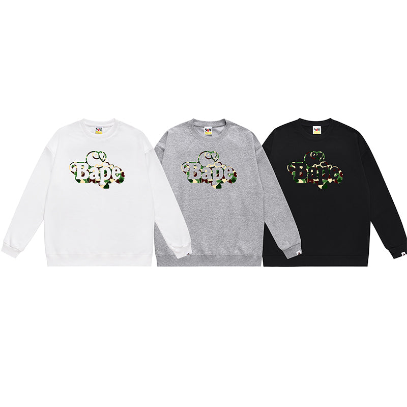 Bathing ape Crew neck sweatshirt