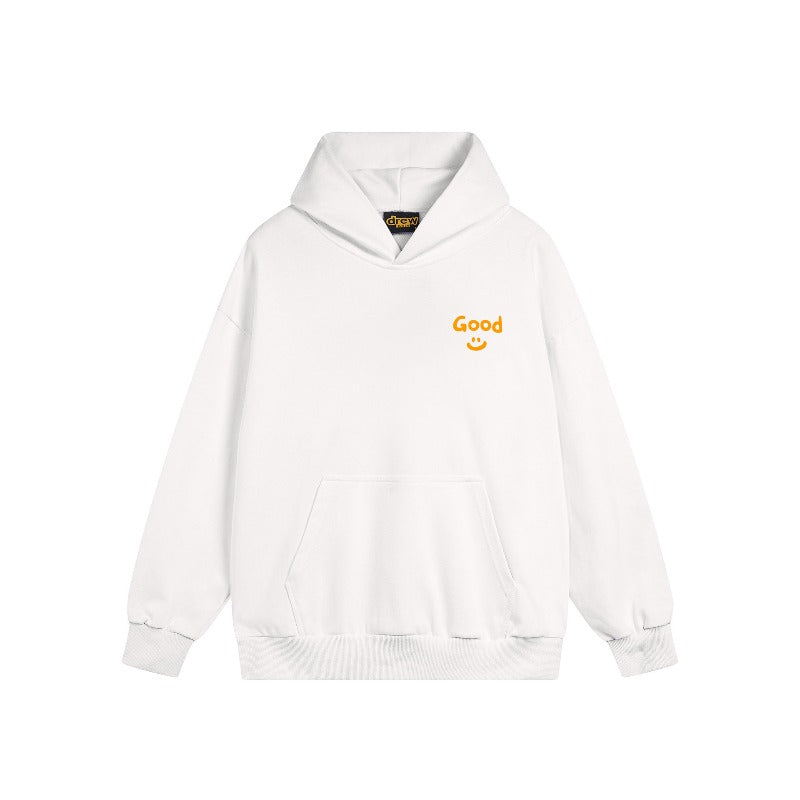 Drew house hoodie - autumn/winter d@ew smiley face letter graphic pullover hoodie - wholesale single piece