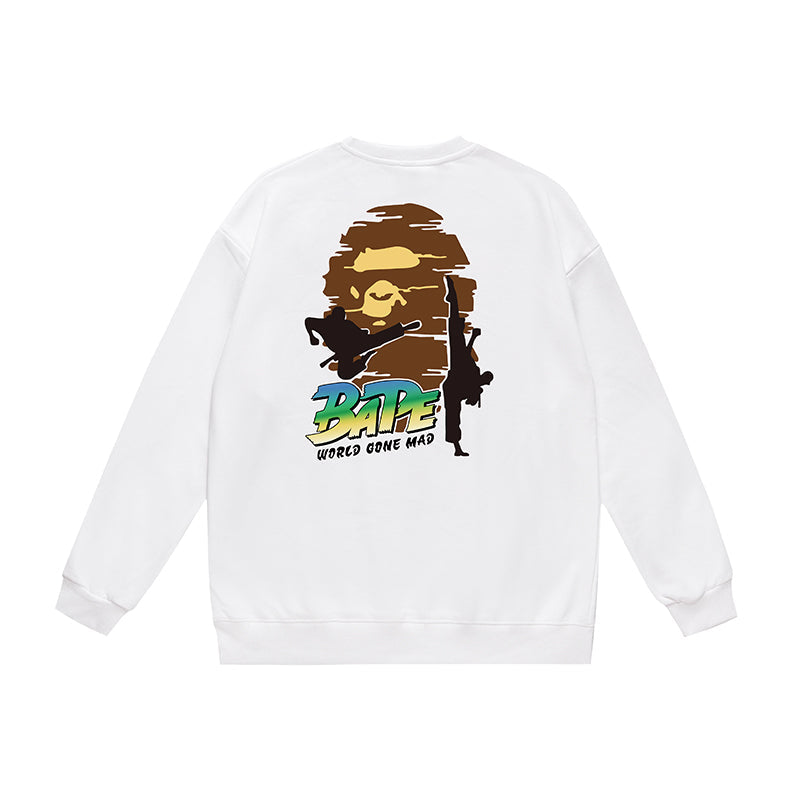 Bathing ape Crew neck sweatshirt