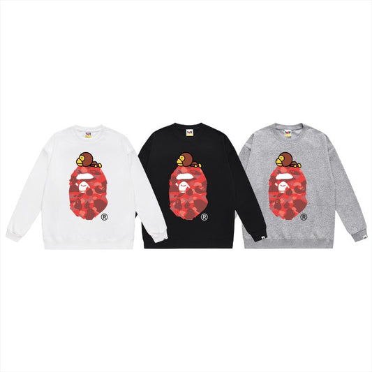 Bathing ape Crew neck sweatshirt
