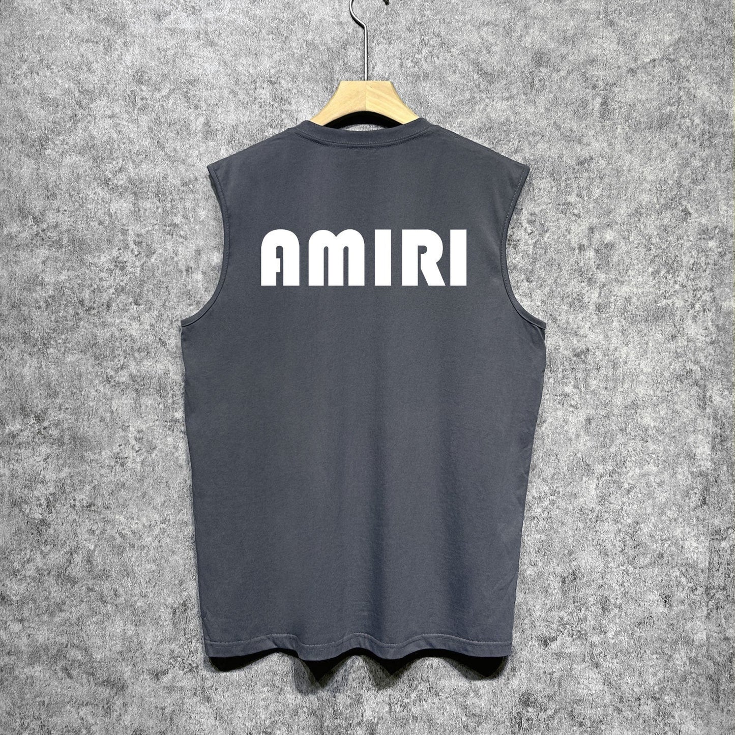 Amiri tank top cashew flower large simple logo printing