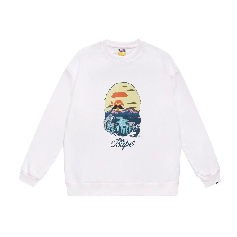 Bathing ape Crew neck sweatshirt