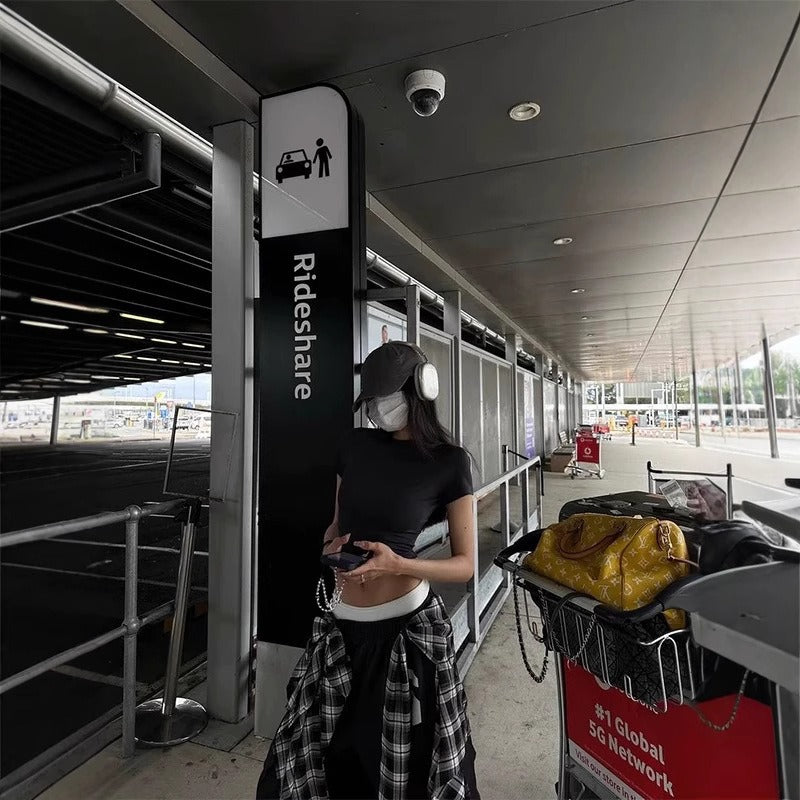 Womens casual pants women's summer loose wide-leg trousers