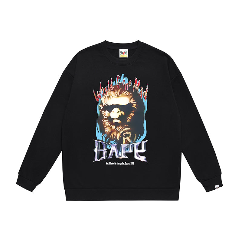 Bathing ape Crew neck sweatshirt